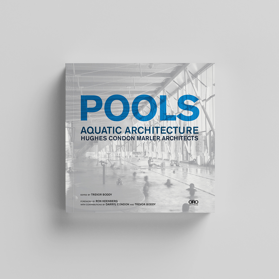 Cover of the hcma book, Pools, Aquatic Architecture.